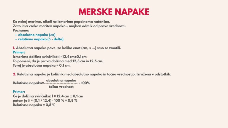 fiz merjenje 3