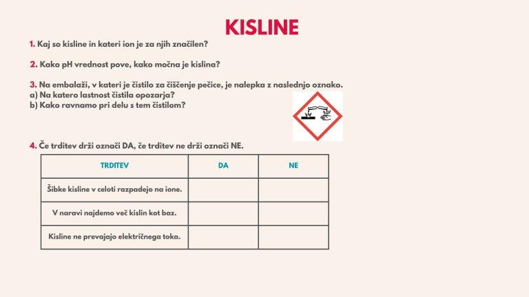 kem vaje 1